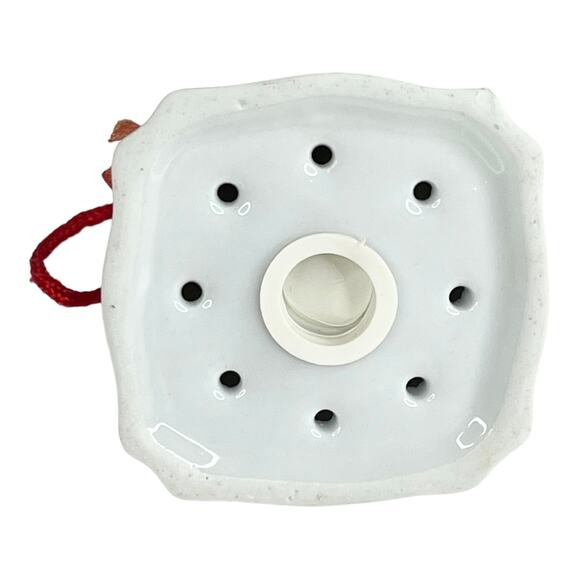 VTG Jasco Festive Fragrant ORNAMENT 3.5" Holiday Decor Holly Berry Trees In Box - Picture 3 of 5